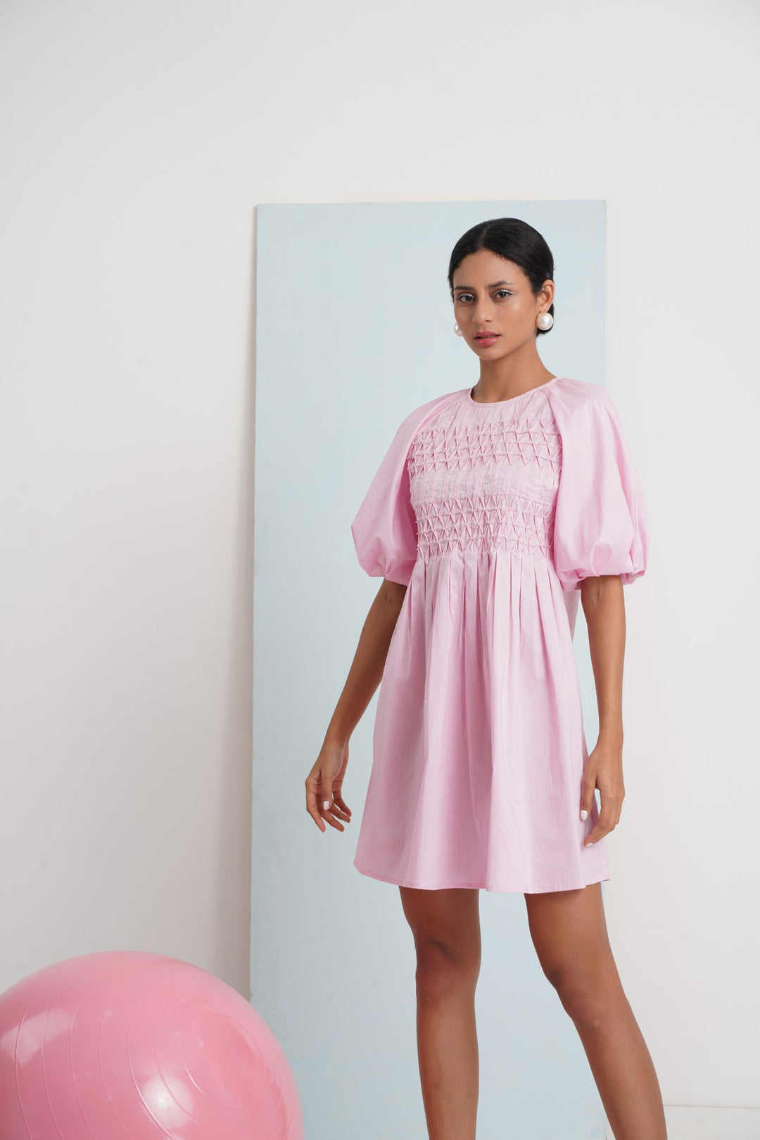 Feel Alive Dress- Baby Pink