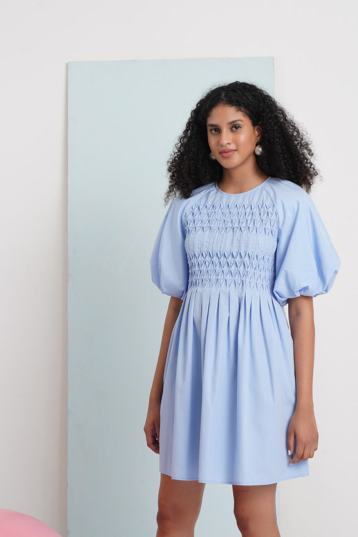 Feel Alive Dress- Blue