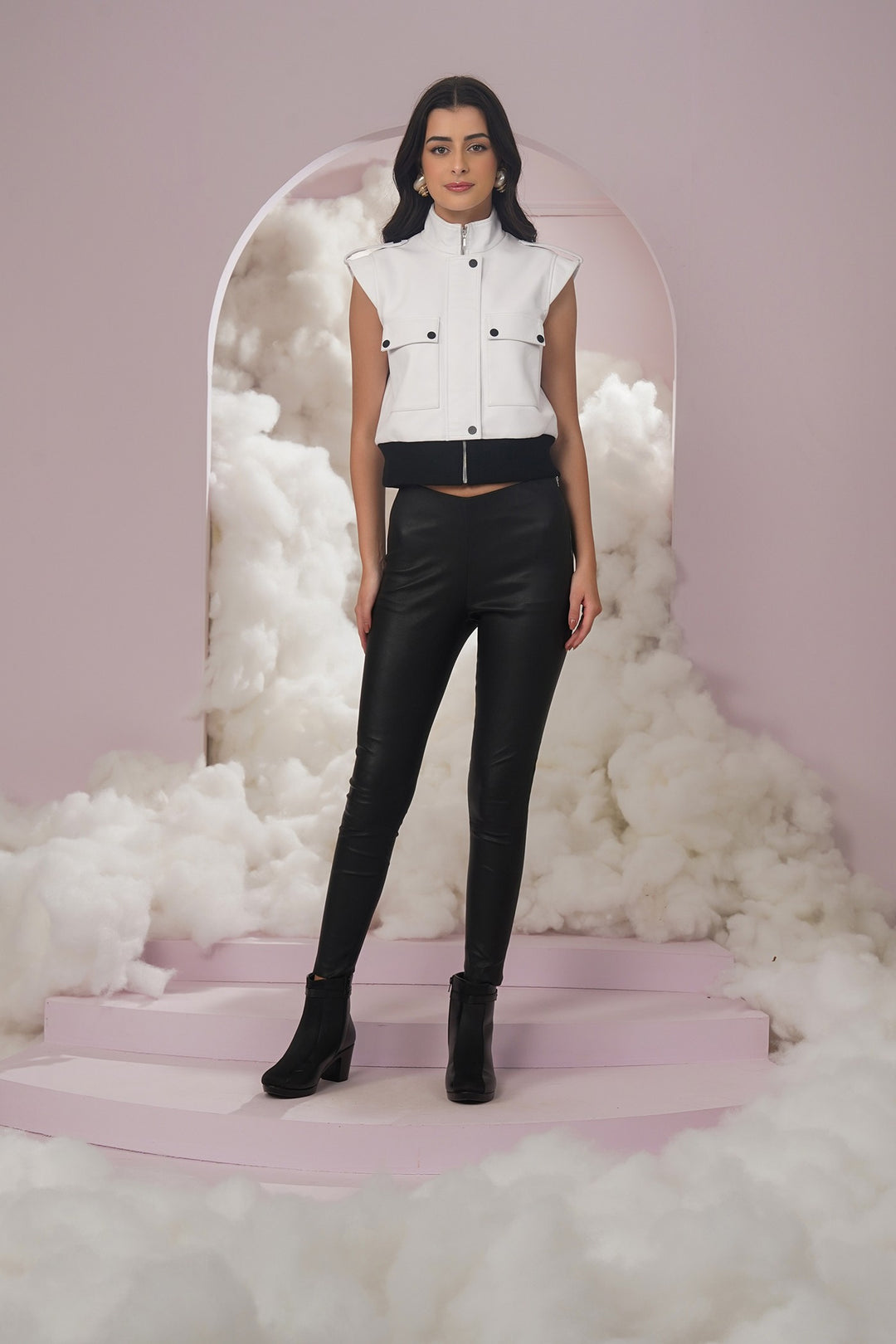 I am a stud jacket - WHITE