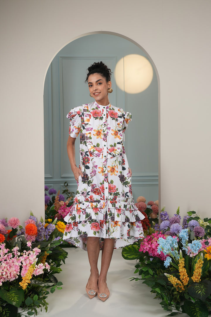 Mayan Dress-Botanical