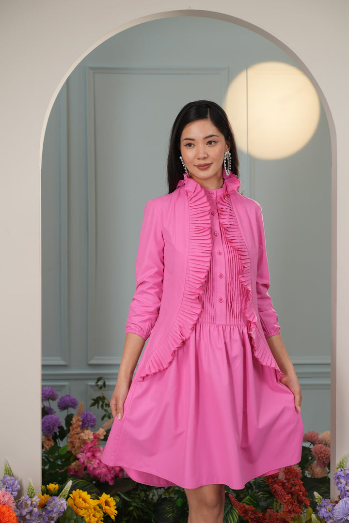 Moon Dress- Bubblegum