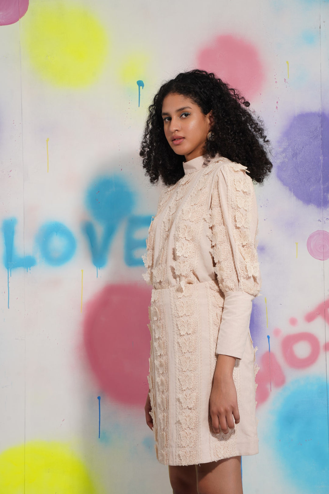 Fly High Skirt -Dusty Rose