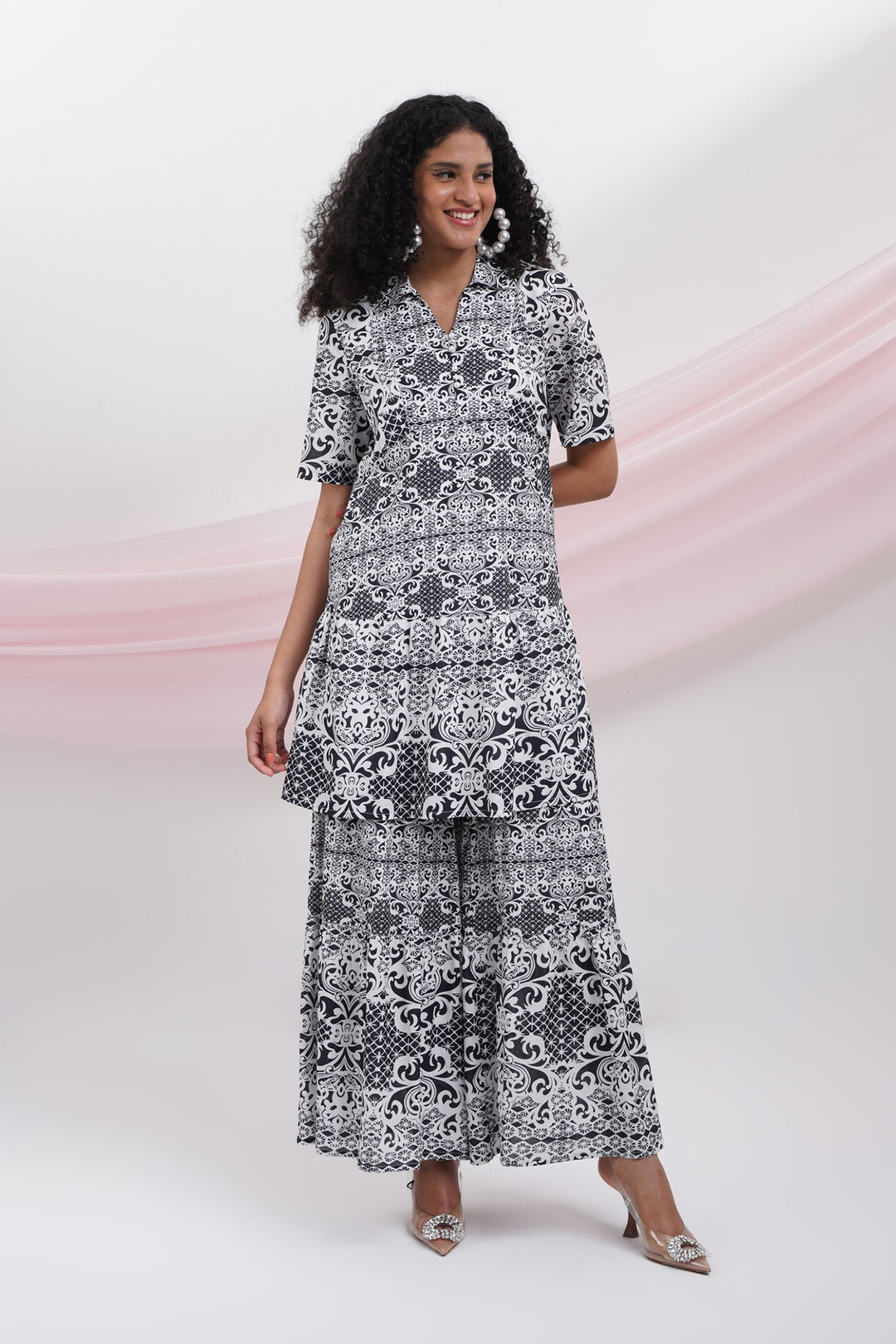 Moving On Pants-Black Lace