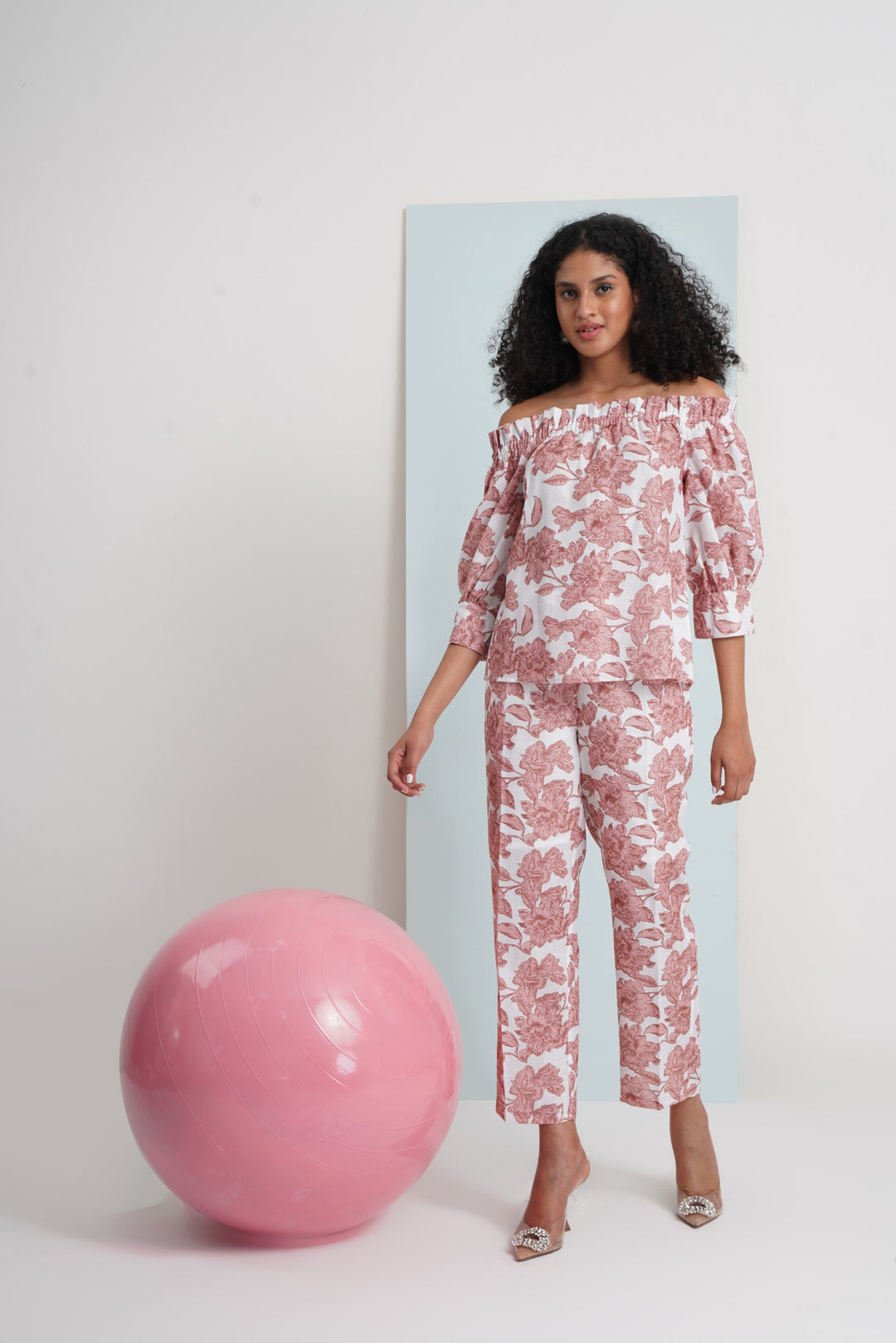 Savage Pants- Brown Flower