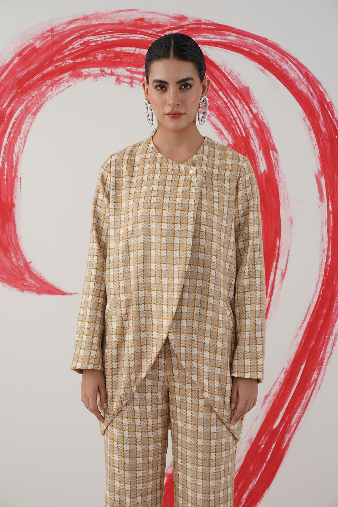 chic jacket- mustard