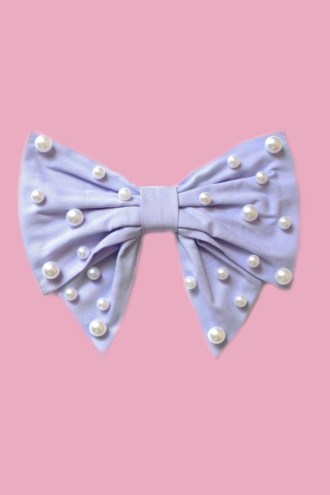 Star Bow- Pearly- Lilac