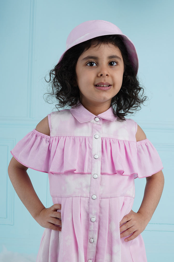 Cotton Candy Dress Pink- Kids