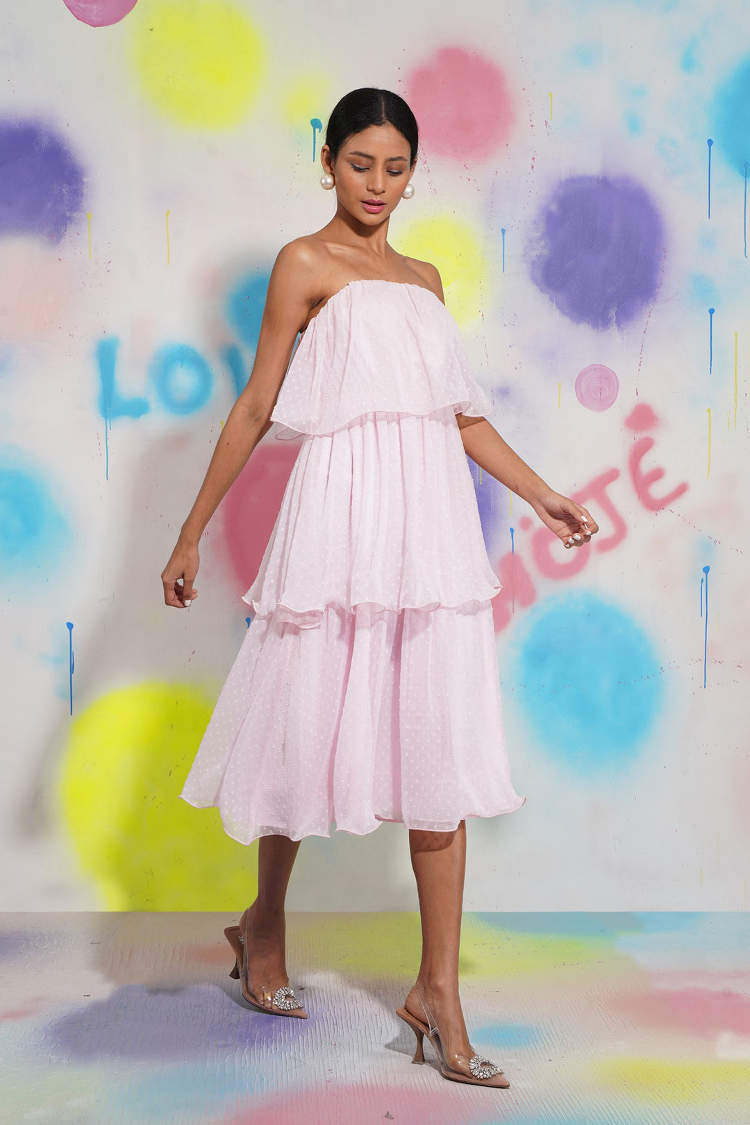 Let's Hang Out Dress- Pink