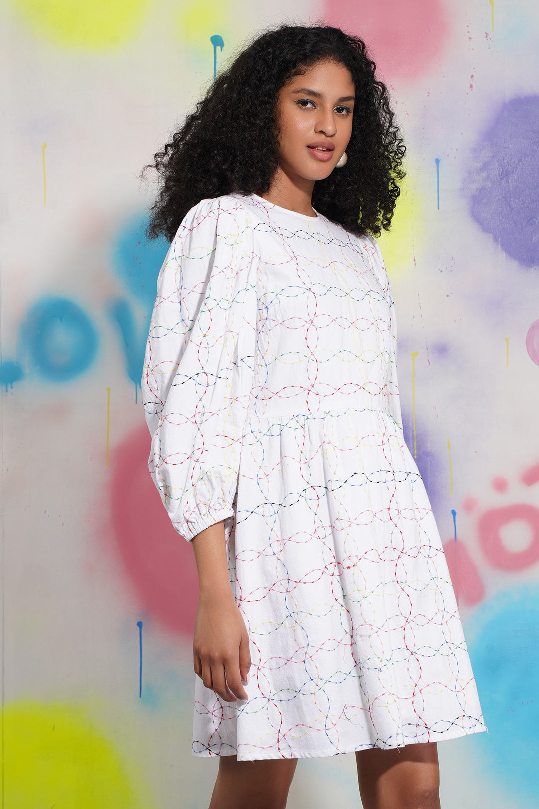 Mango Dress - Abstract