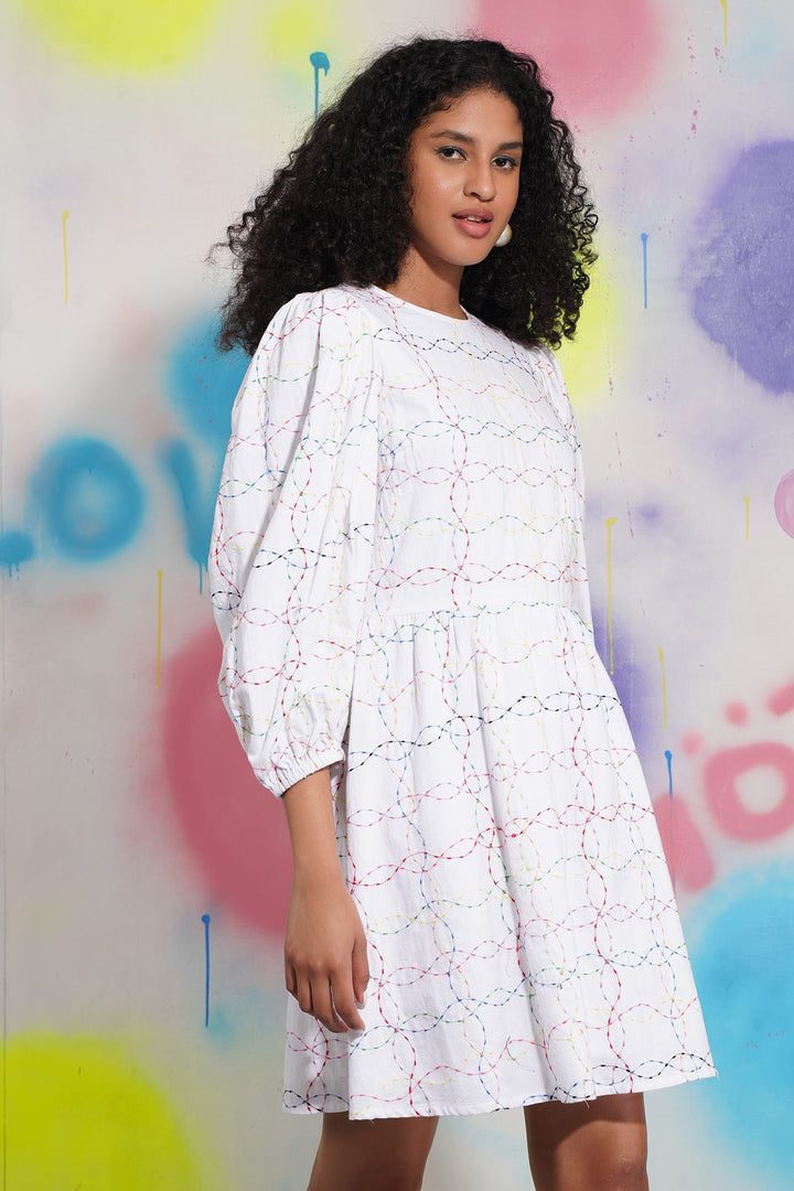 Mango Dress - Abstract