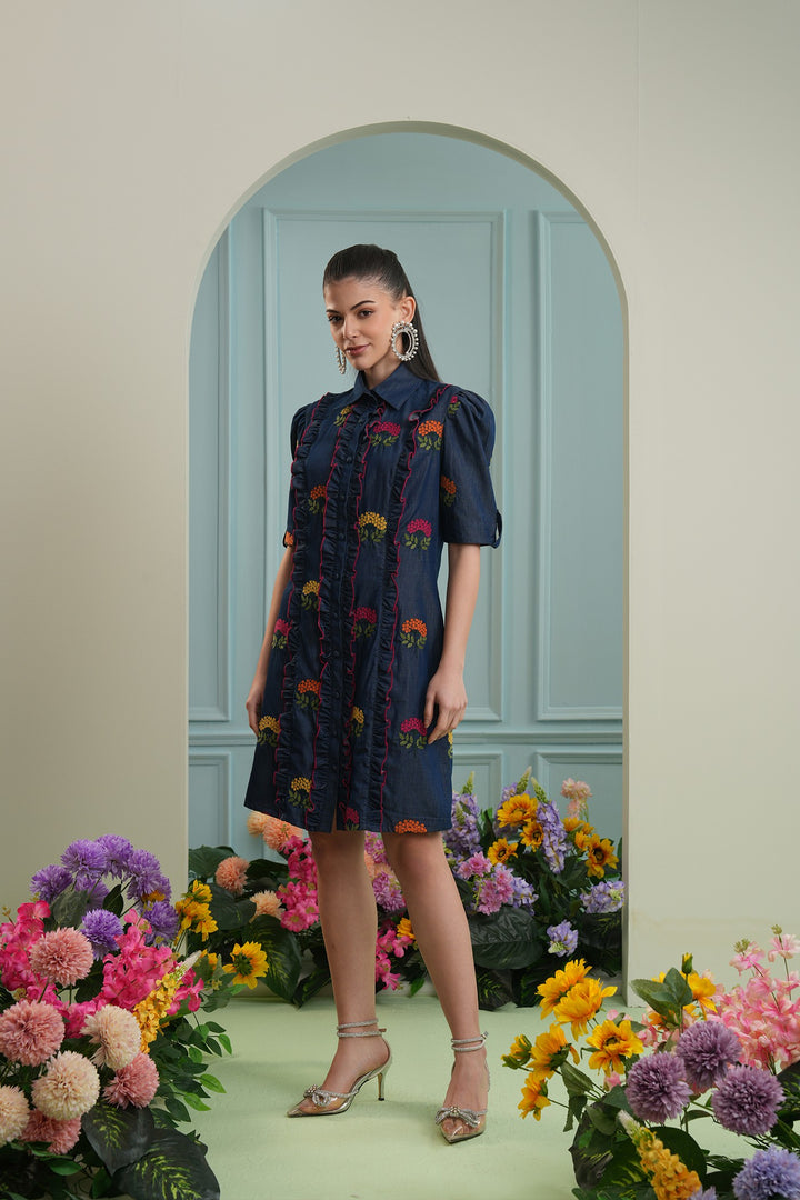 Love shack dress- denim