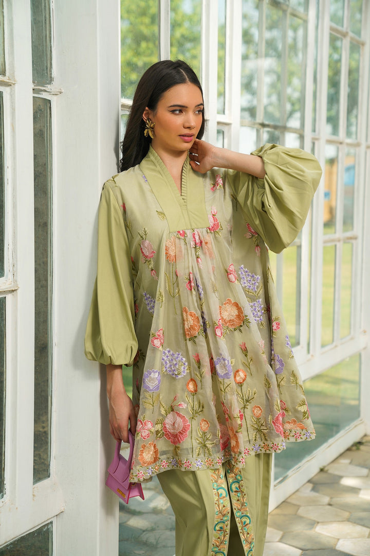 Angelic Co-ord- Lime