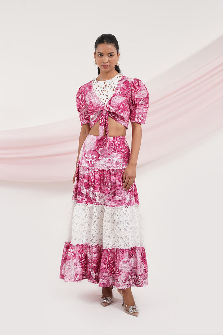 Zidagi Top - Butterfly Pink