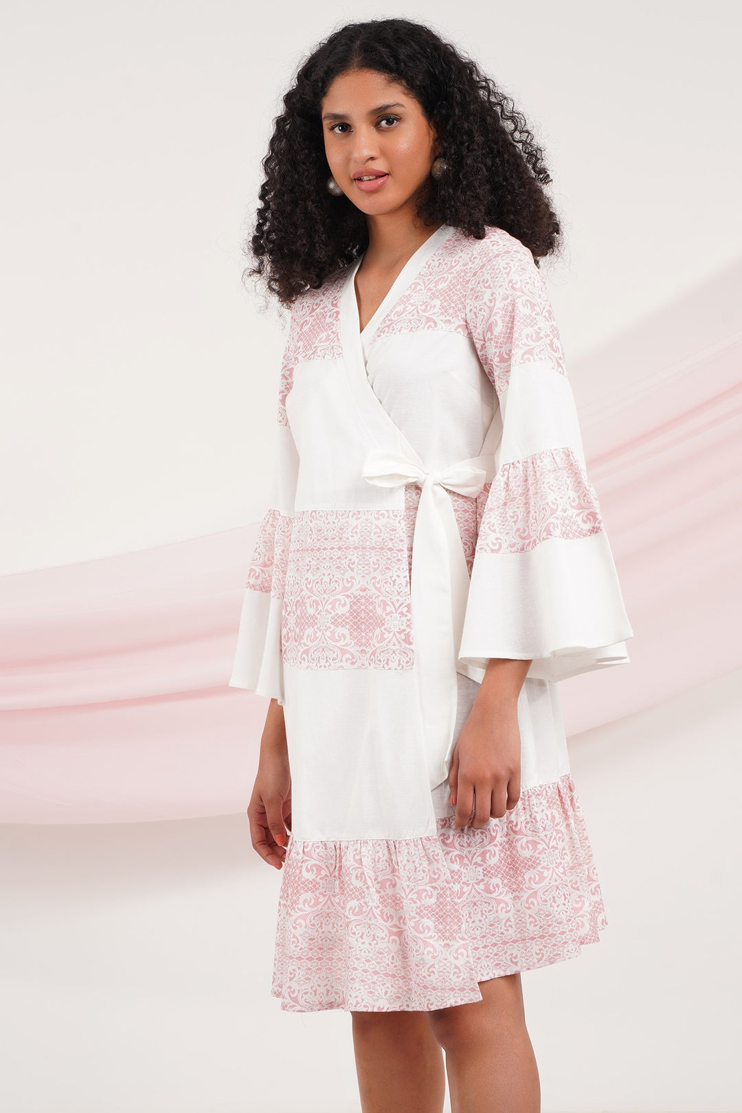 Zidy Dress - Pink Lace