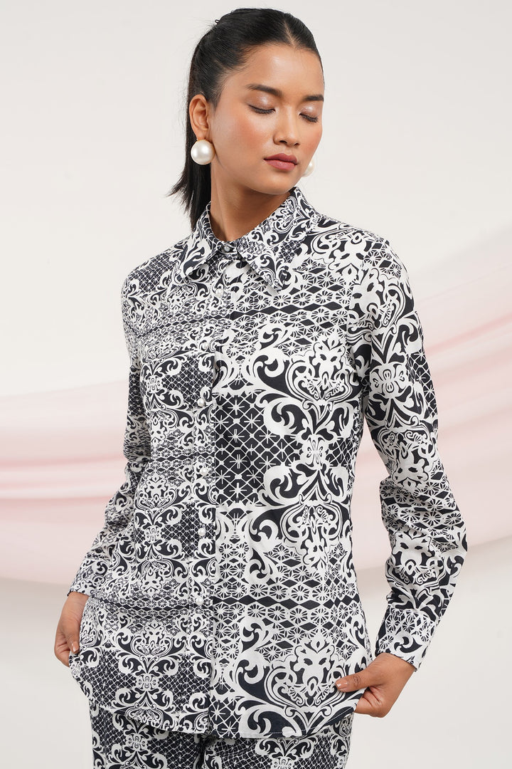 Wing It Top- Black Lace