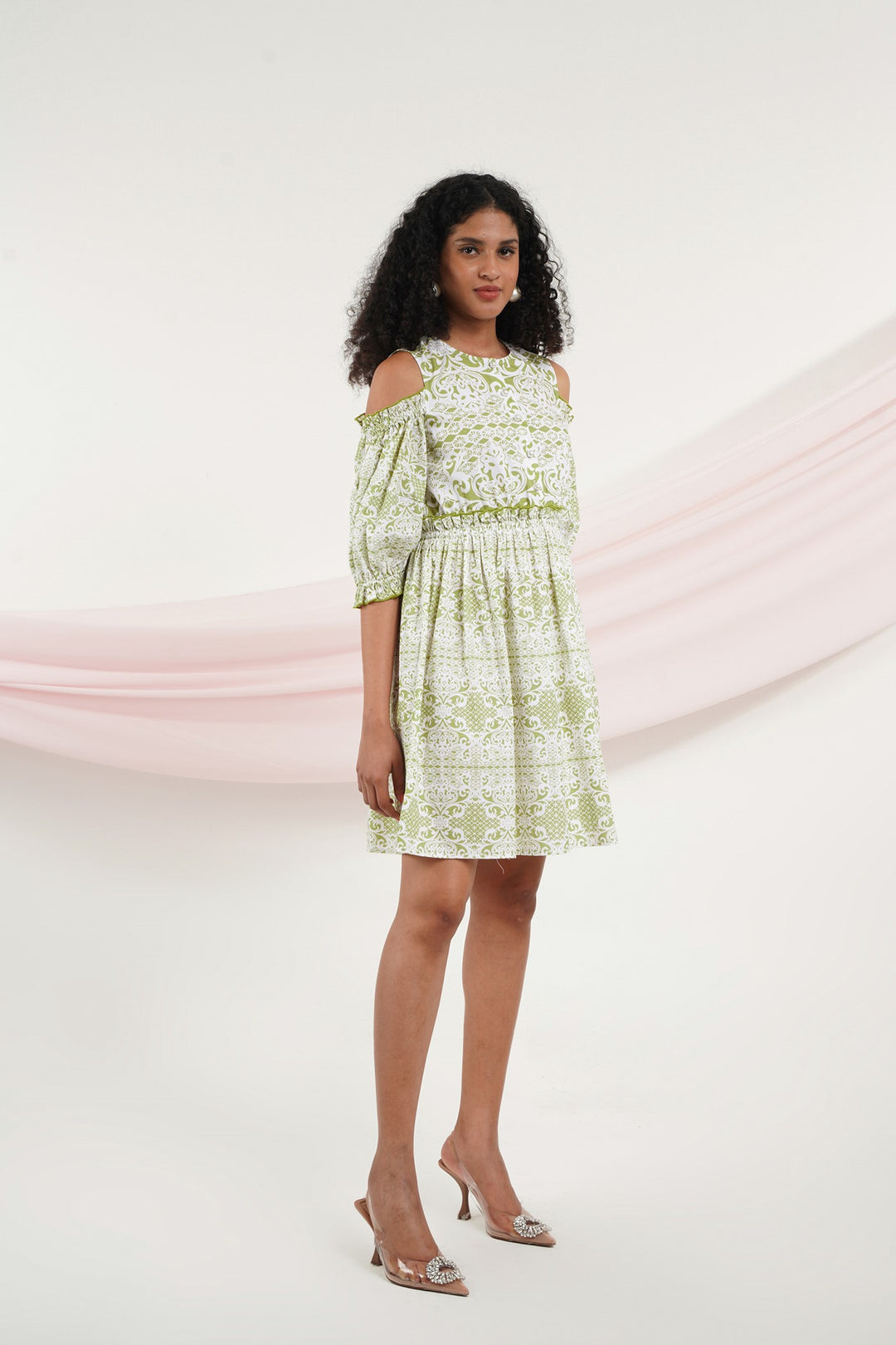 Forever Yours Dress - Lace Green