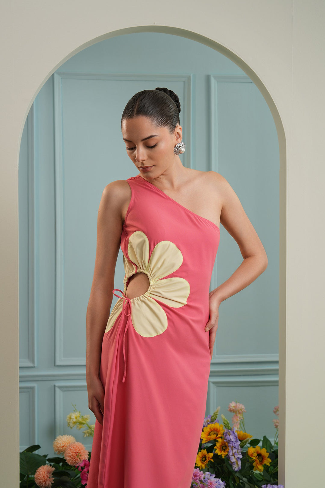 Popyland dress- coral