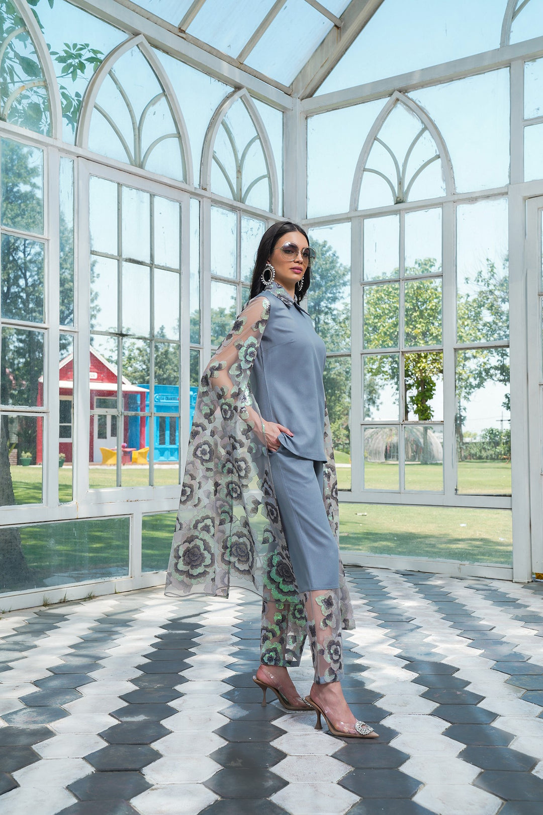 Empress Co-ord- Grey