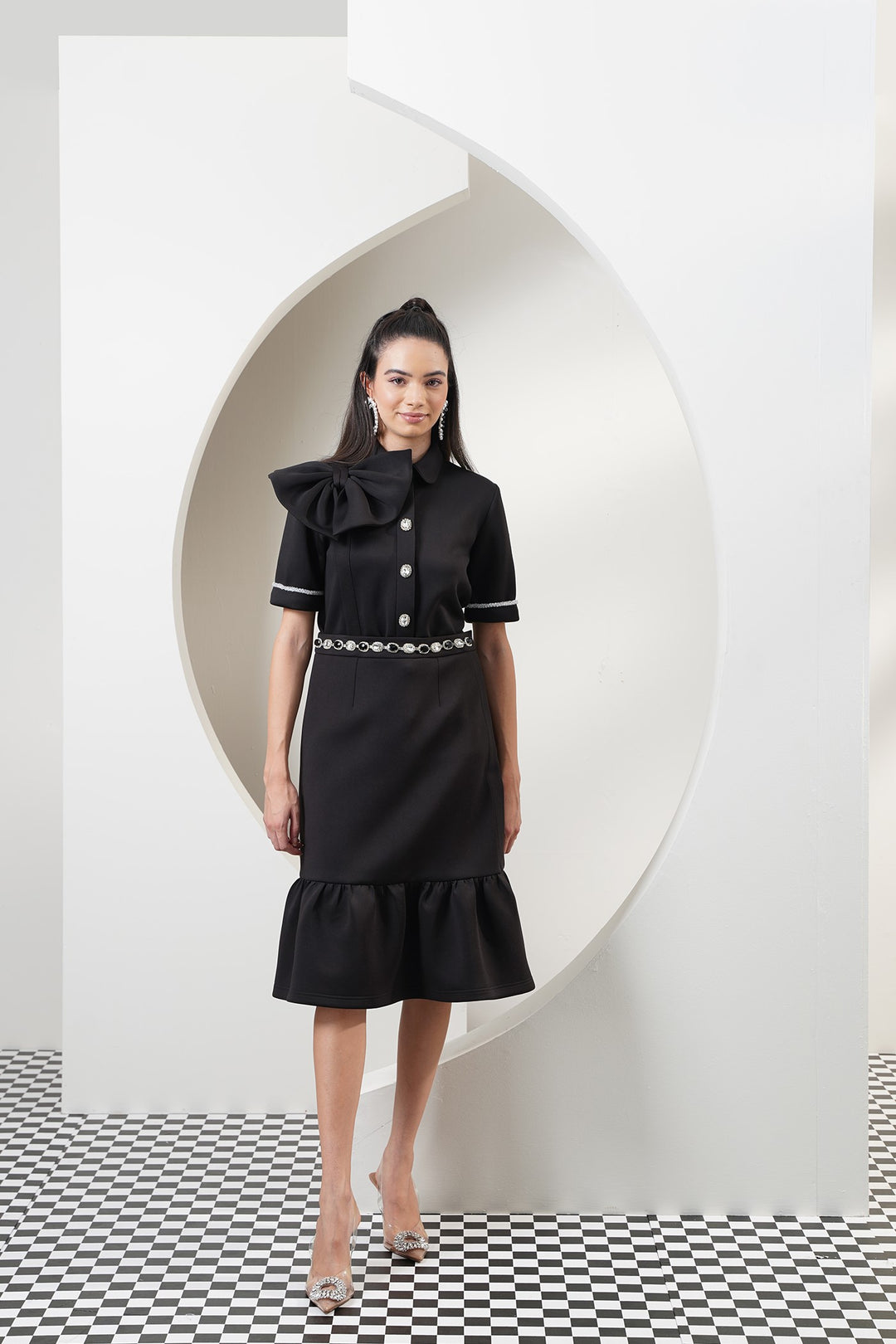 5th Avenue Skirt Black