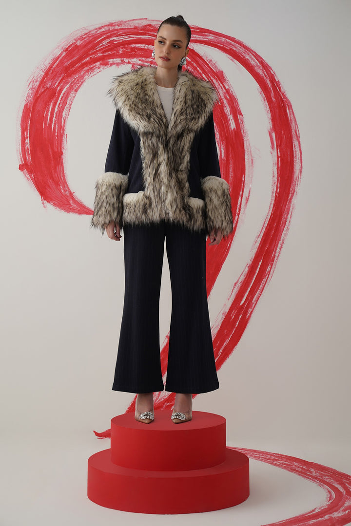 gardenia jacket- navy