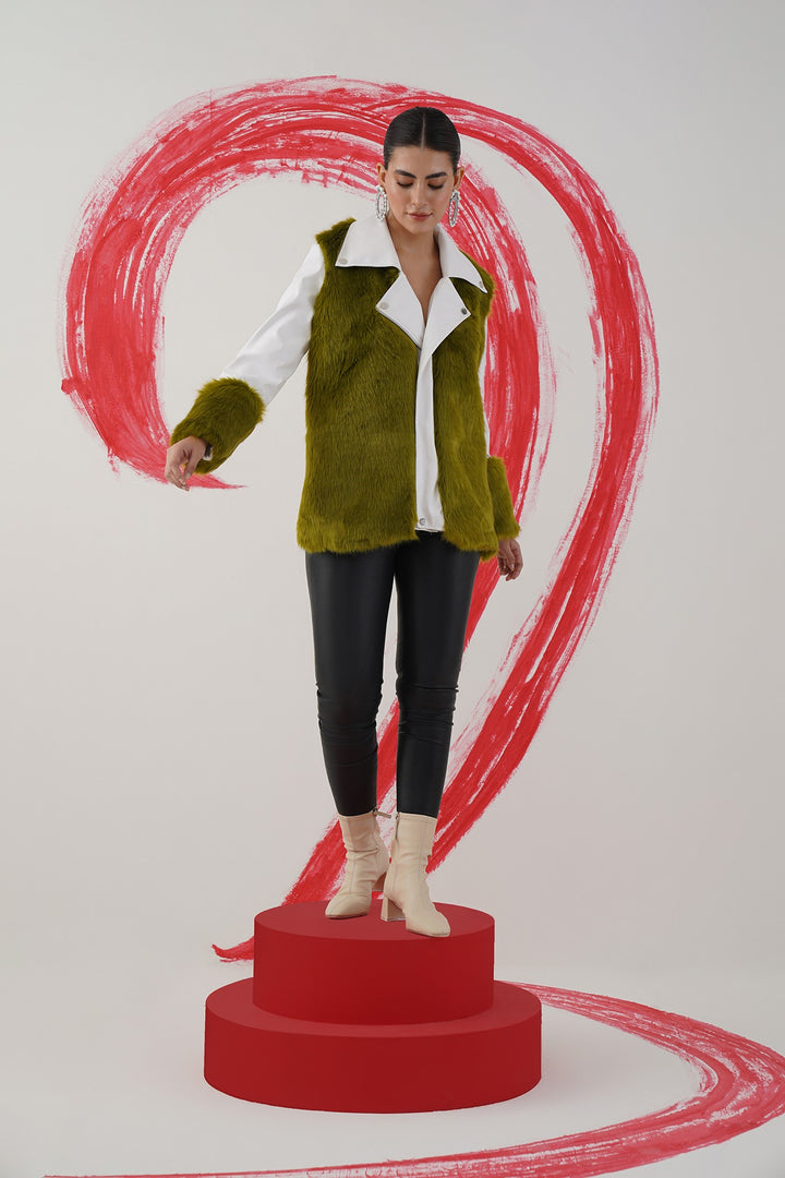 german jacket- white