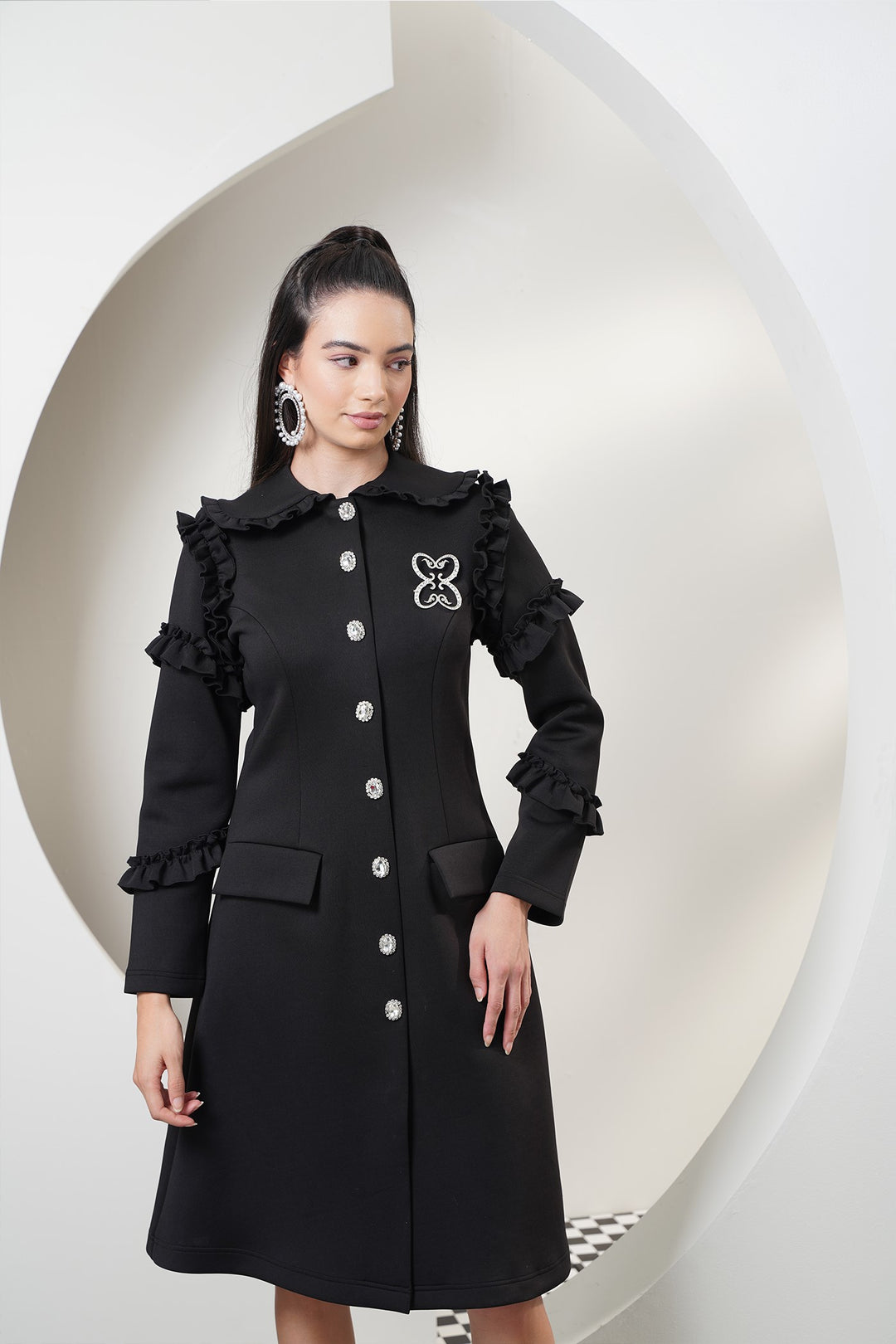 Sofiana Dress/Coat Black
