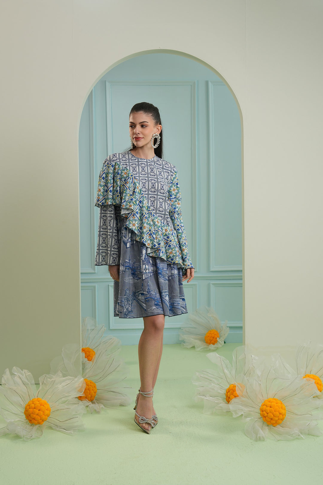 Not so serious dress- mosaic