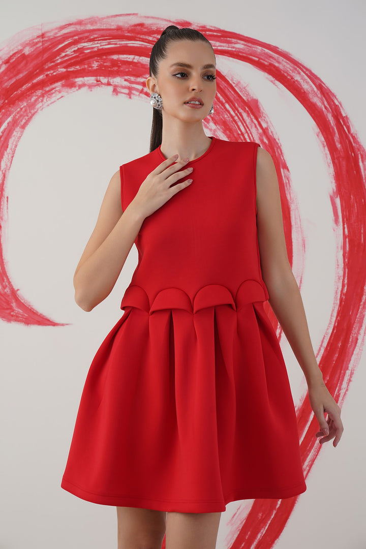 Bango dress - red