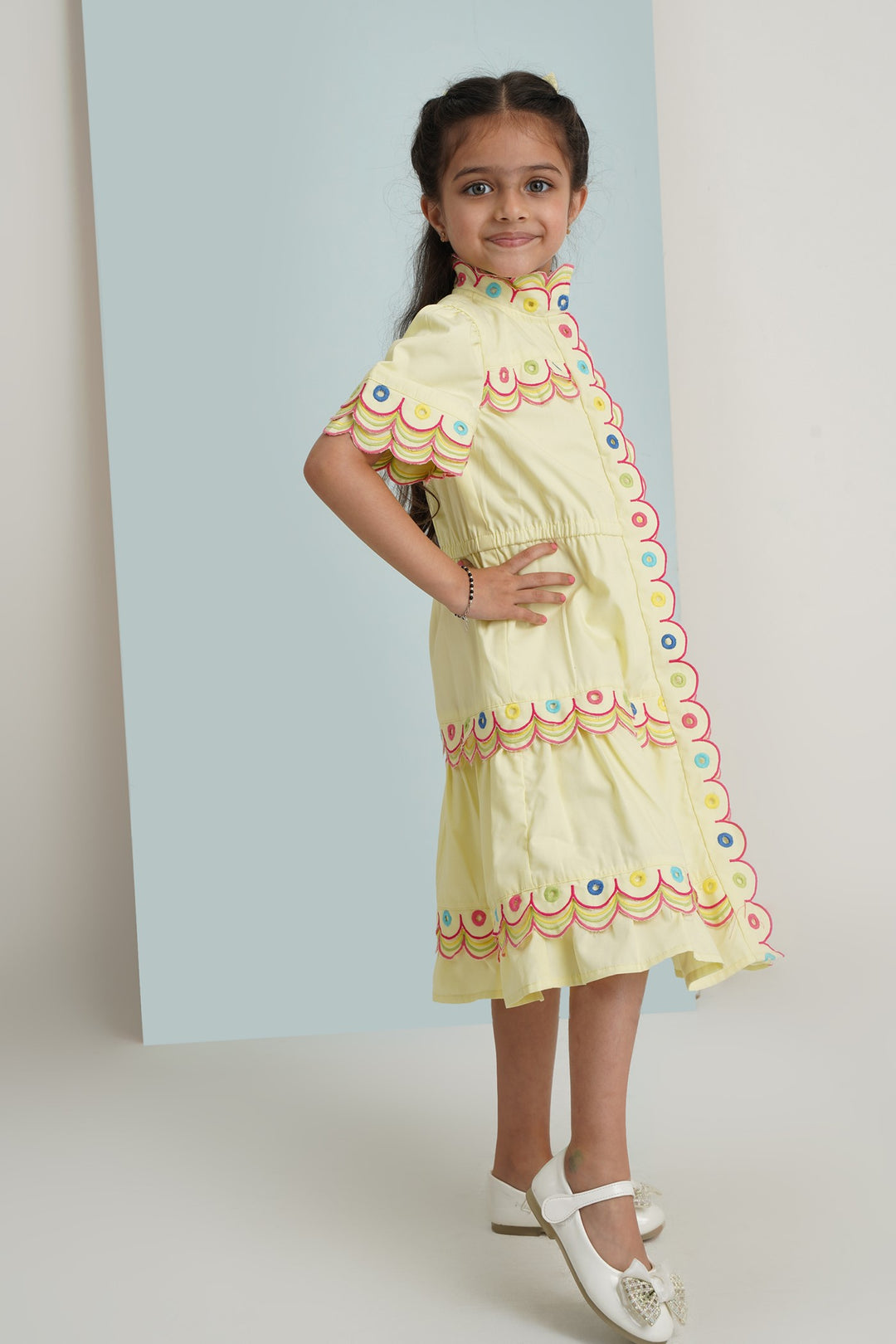 Dilly Dally Dress Kids - Yellow