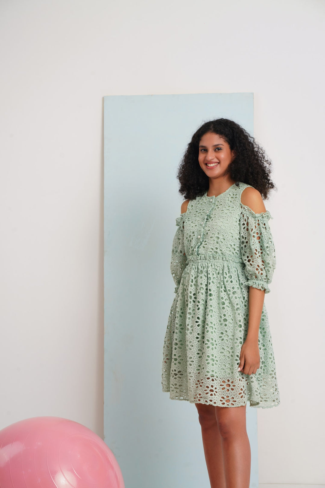 Forever Yours Dress - Blue Floral