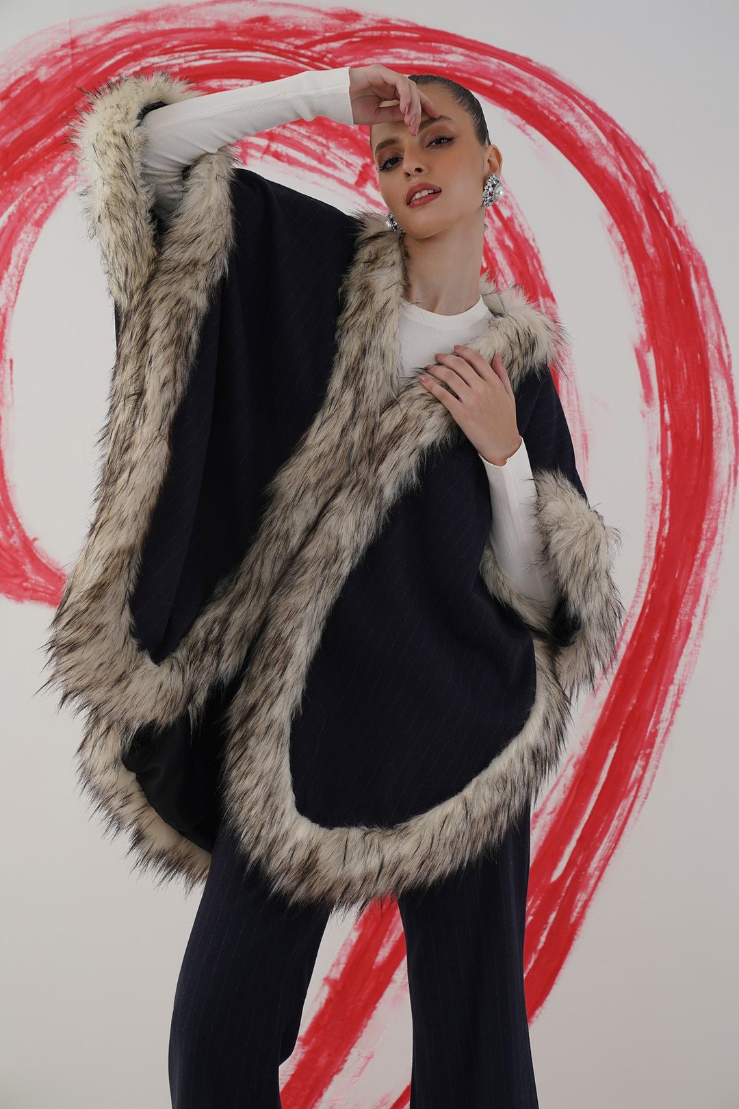 Puppy eyes cover up- navy