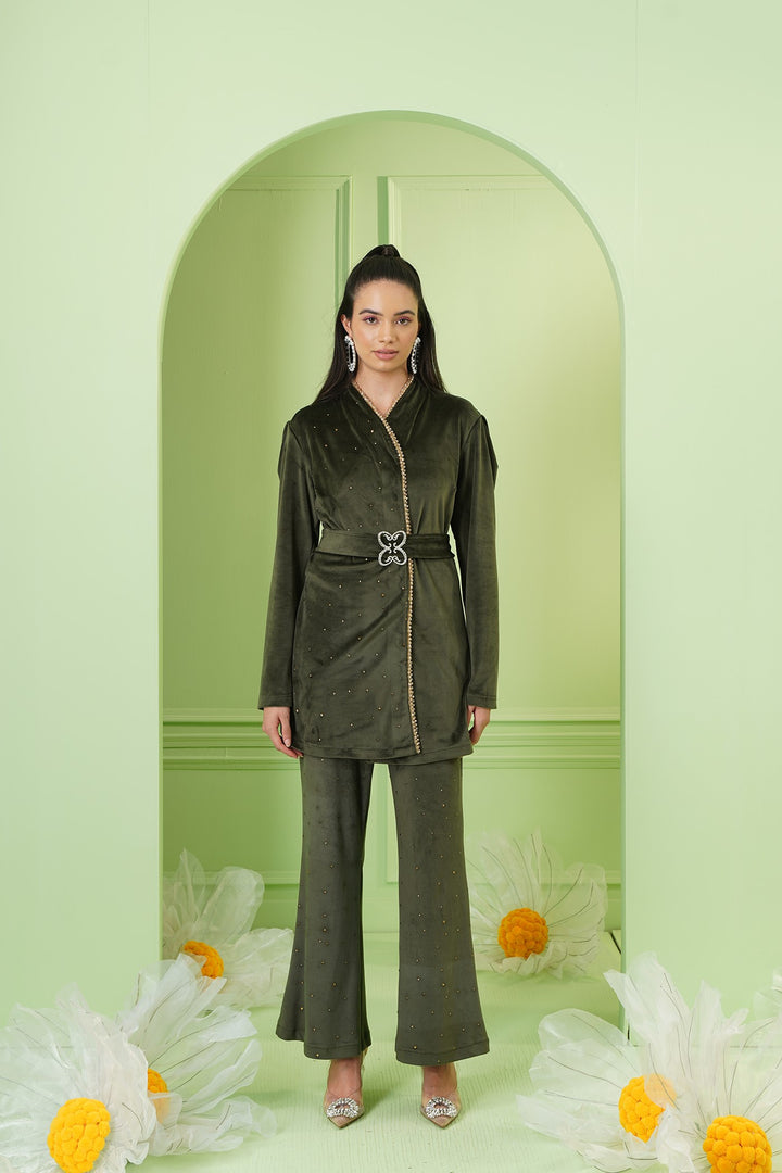 Scottish Pants - Olive Green