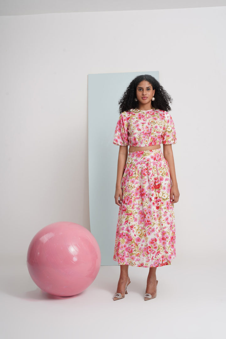 Hats Off Skirt- Sunflower