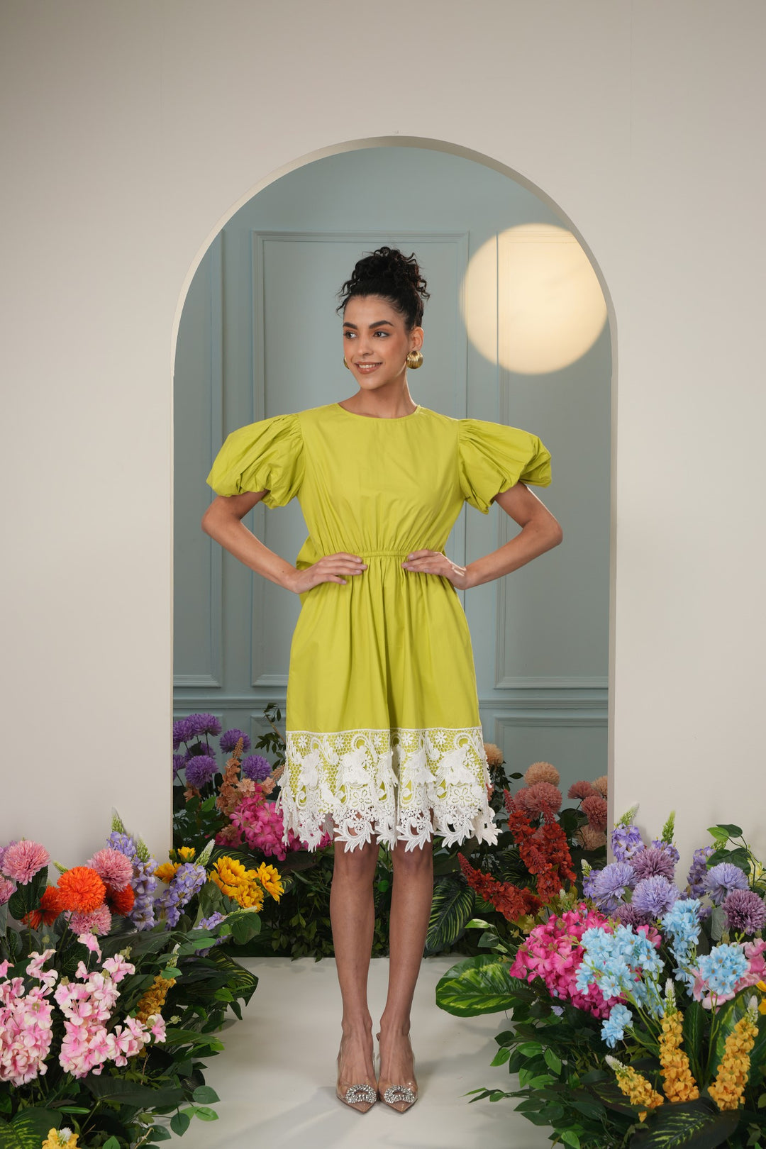 Benji Dress- Parrot