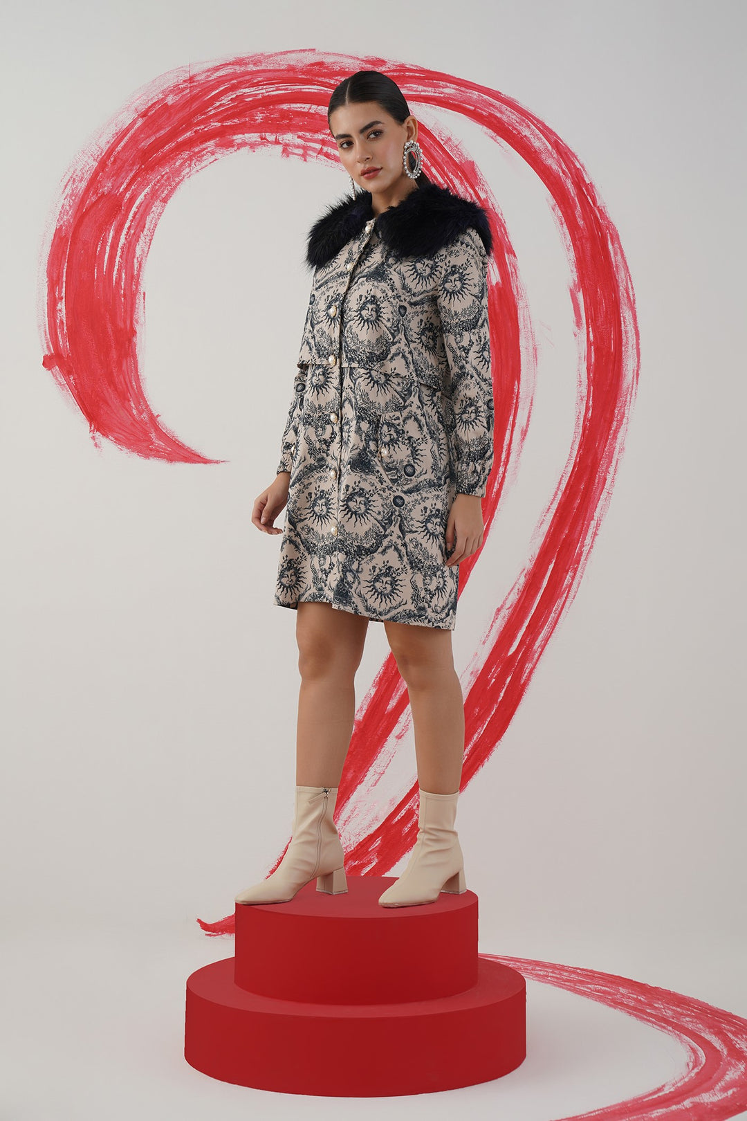 Winter sun dress/coat