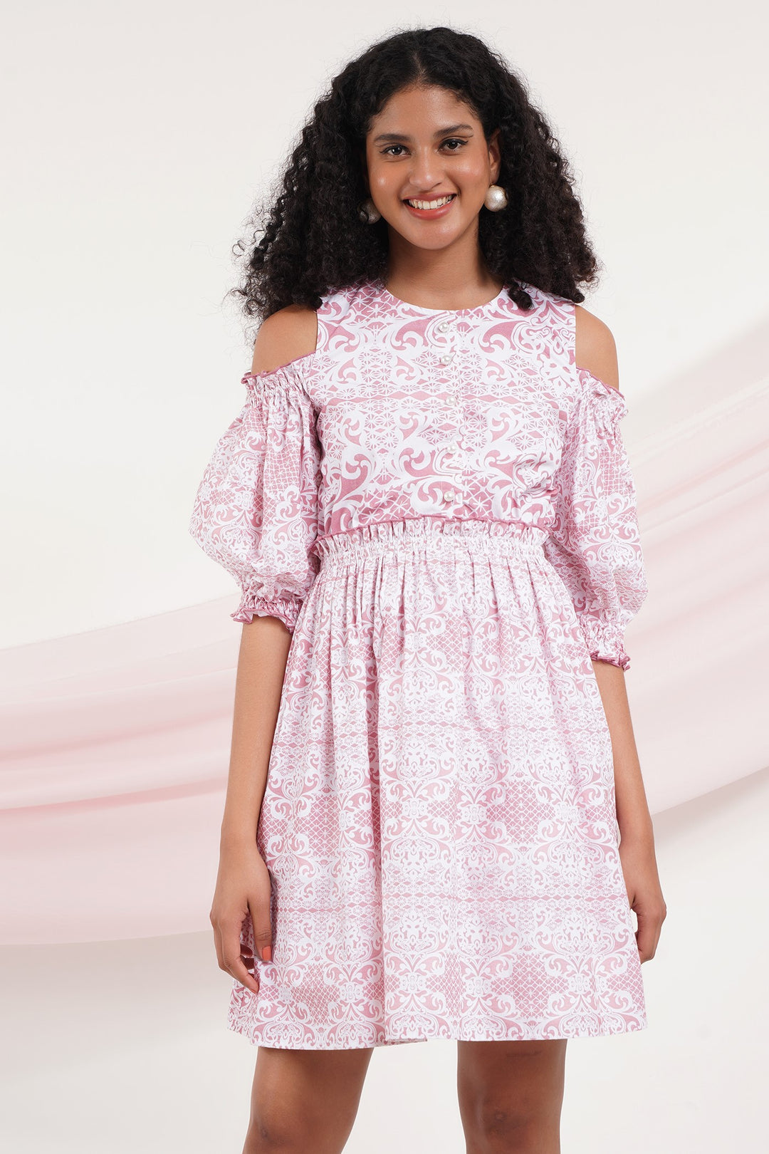 Forever Yours Dress - Lace Pink