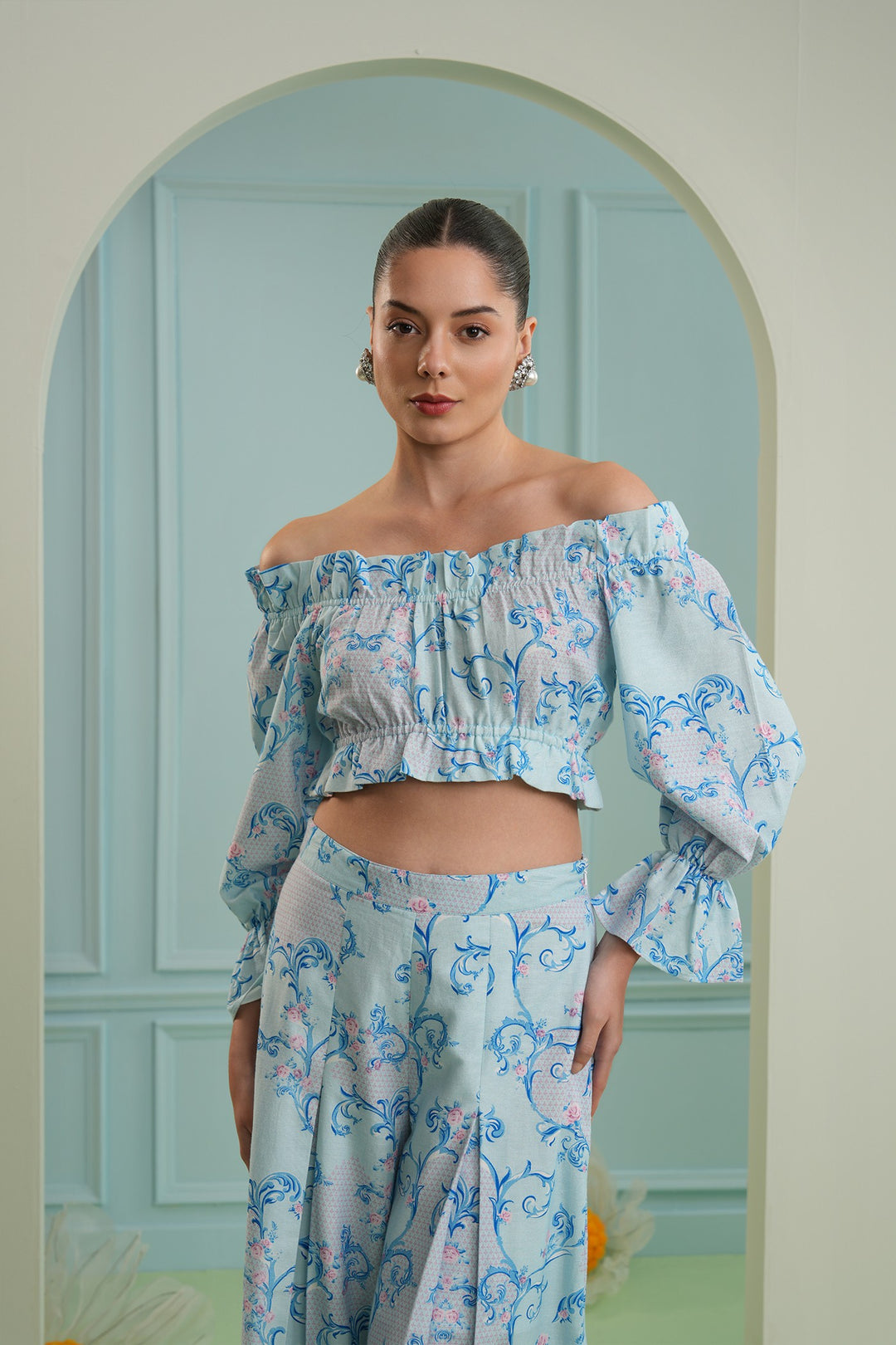 Santa cruz top- rococo