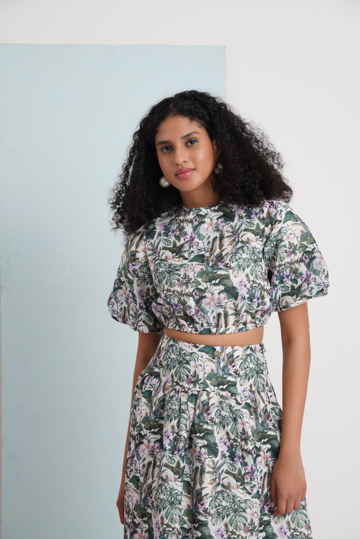 Hats Off Top- Jungle