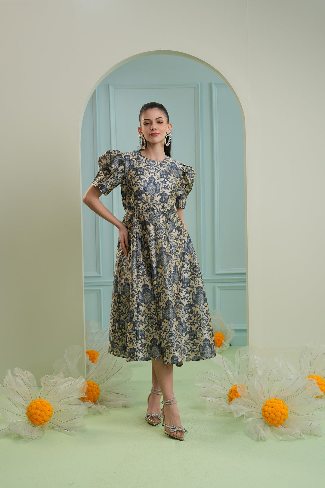 Kimaya dress- elephant