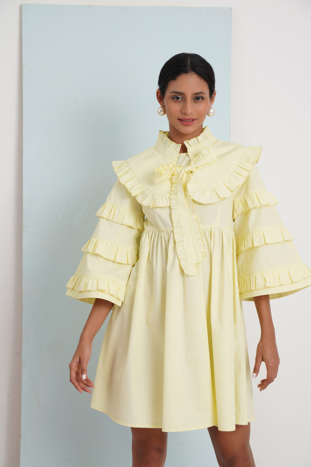 Baby Doll Dress- Yellow