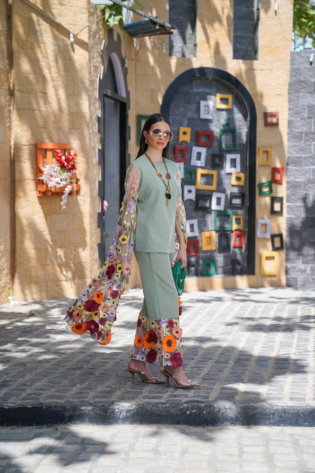 Empress Co-ord- Pistachio