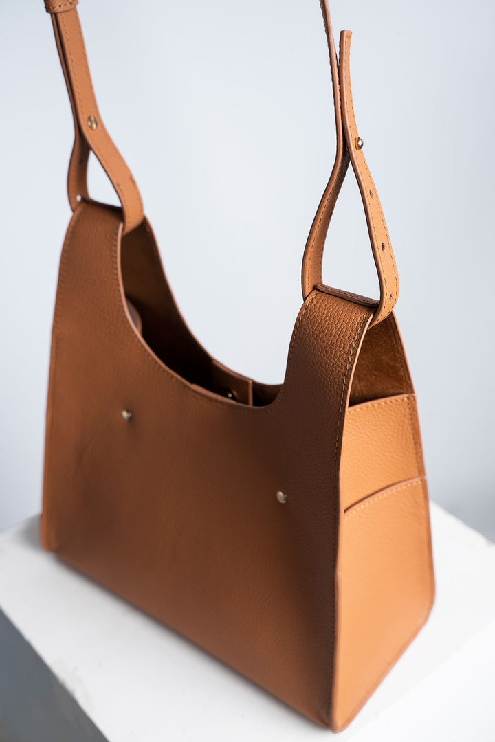 Alexis Cross-Body - Tan