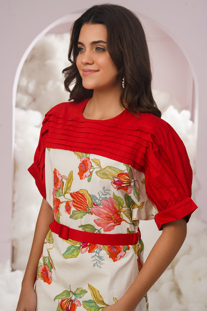 edgar dress- red