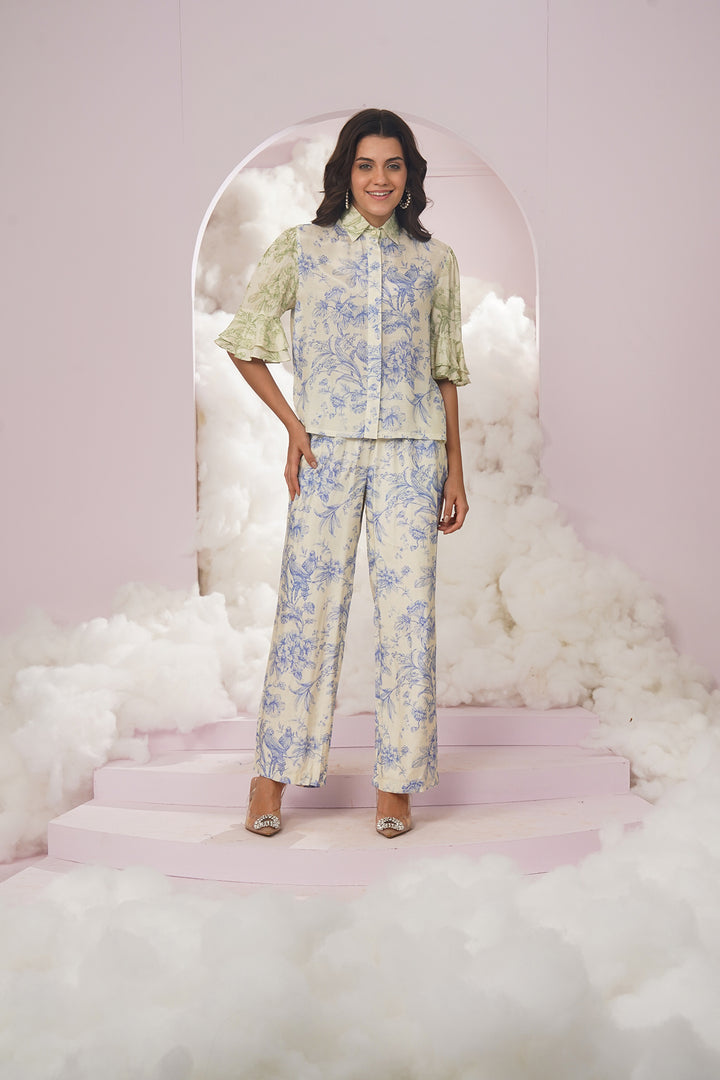 mallow pants- blue