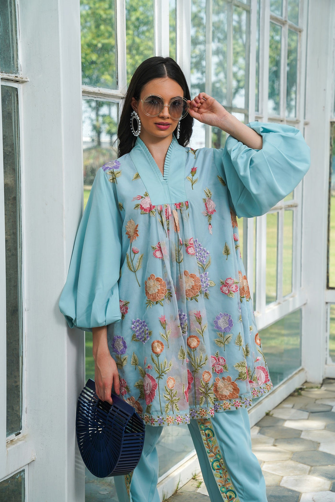 Angelic Co-ord- Blue