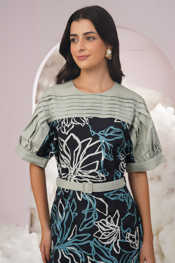 edgar dress - blue