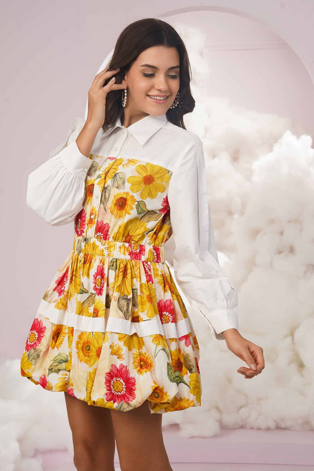 antonia dress- sunflower