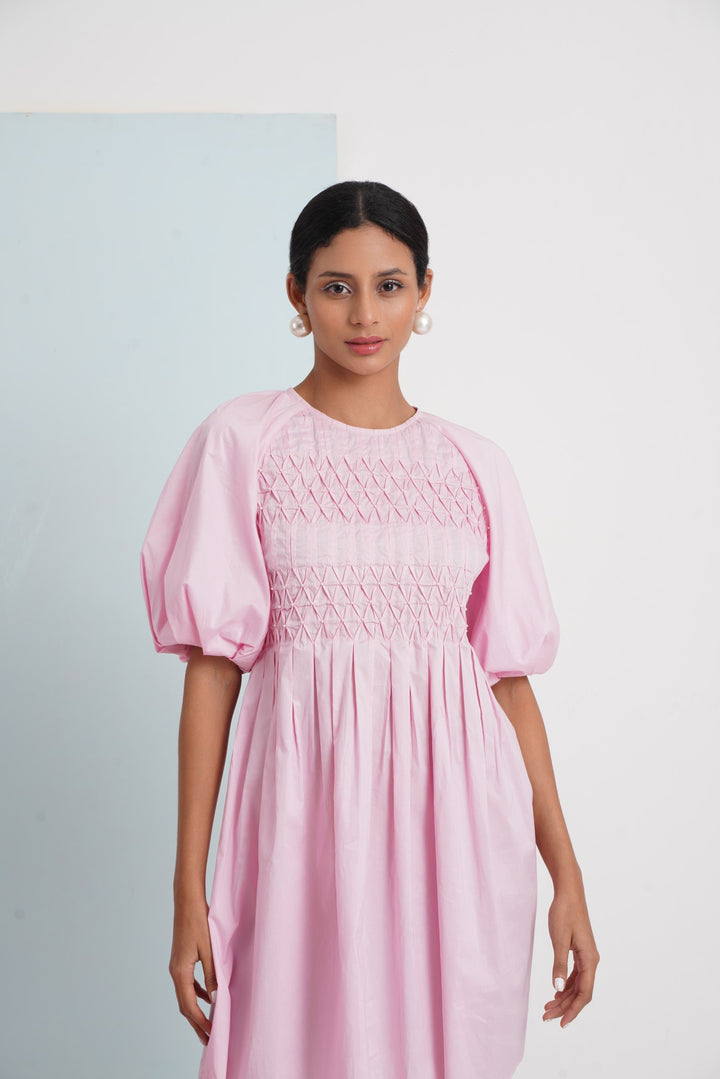 Feel Alive Dress- Baby Pink
