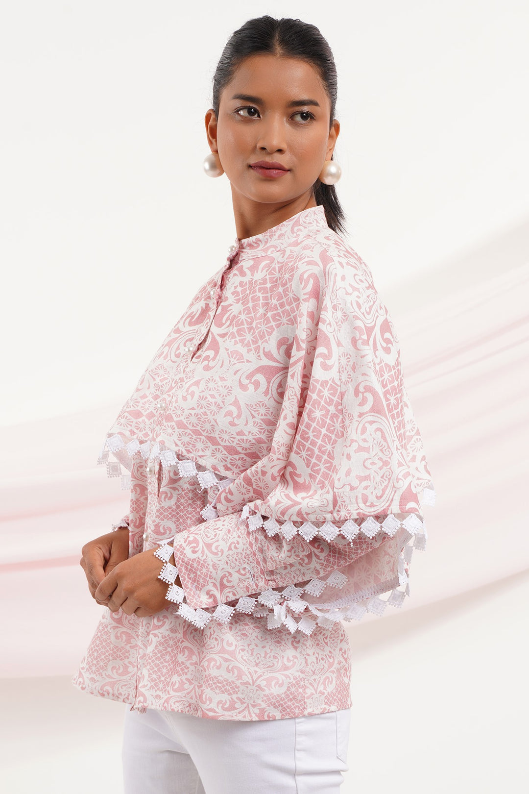 Koffee Top - Pink Lace