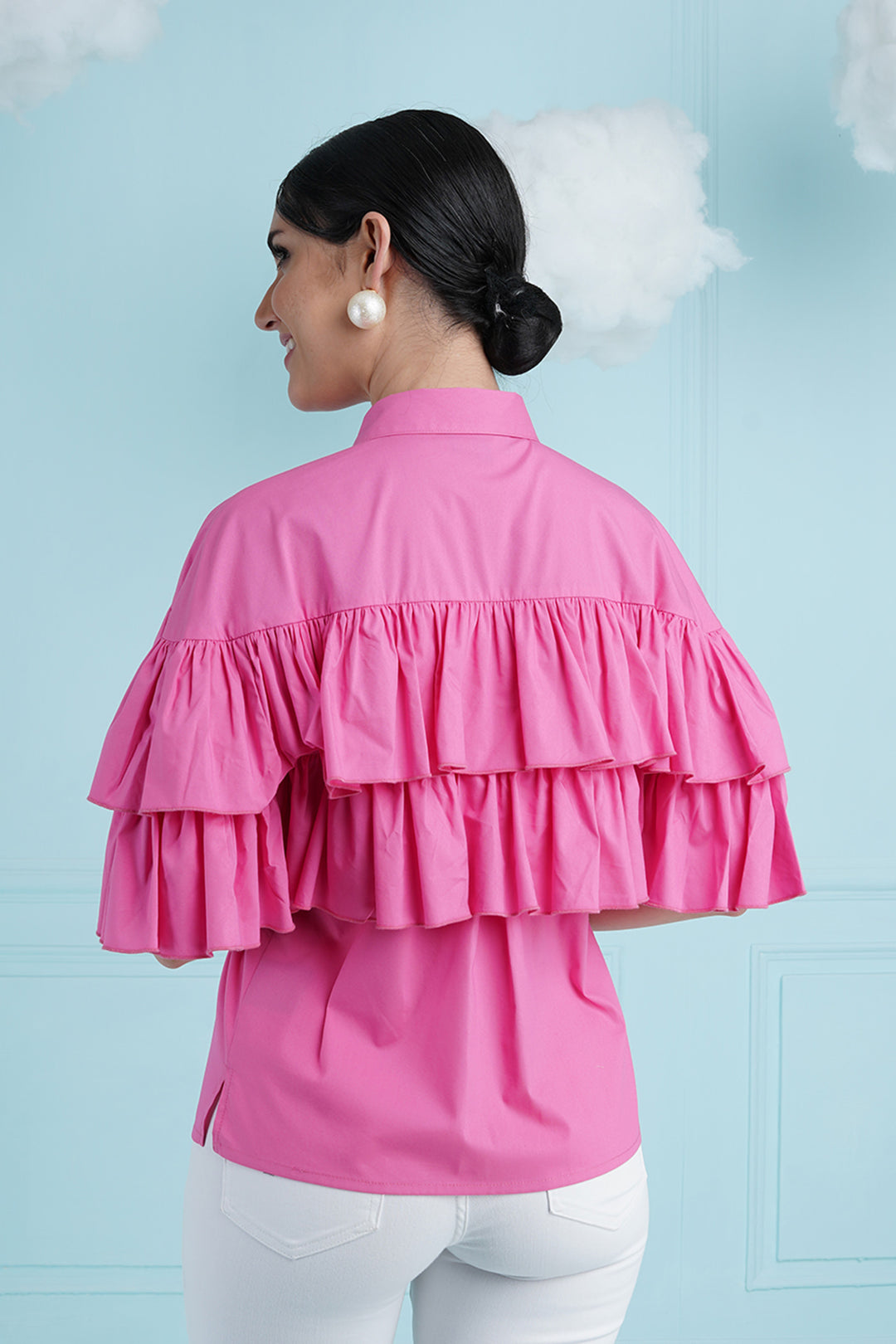 Sakura Top- Bubble Gum Pink